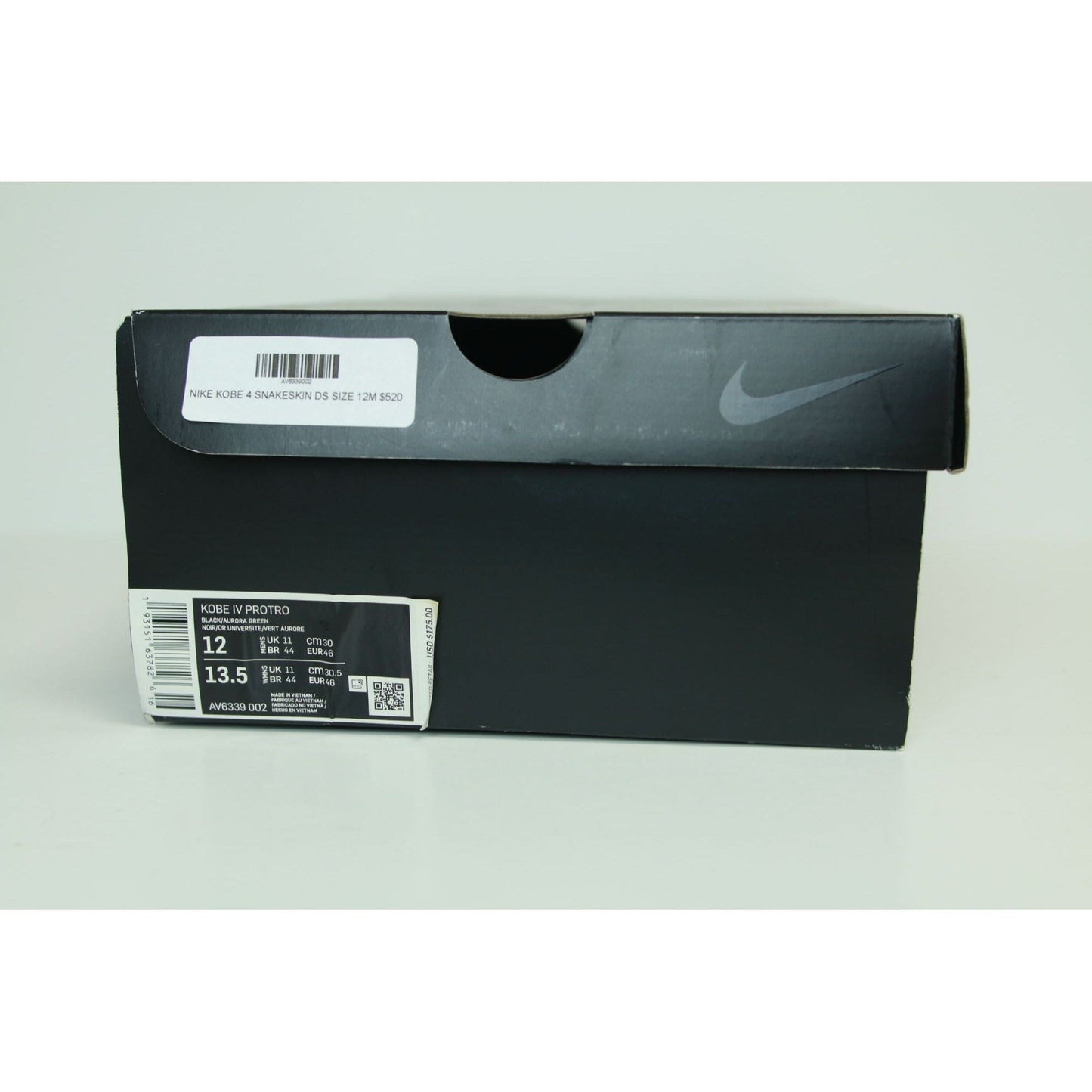 NIKE KOBE 4 WIZENARD DS SIZE 12M