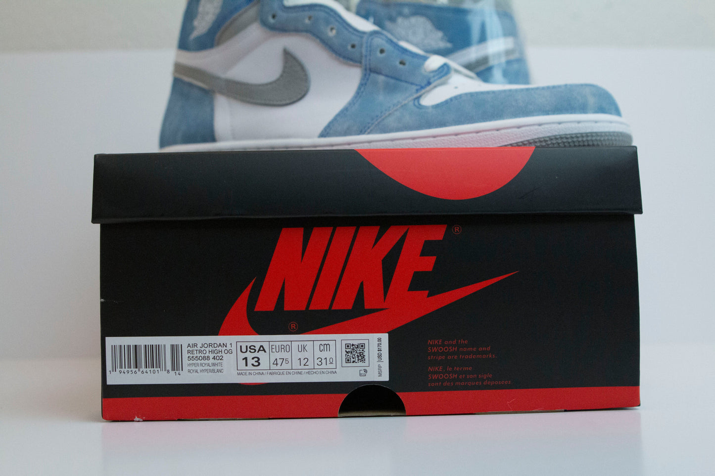 AJ1 HYPER ROYAL DS SIZE 13M