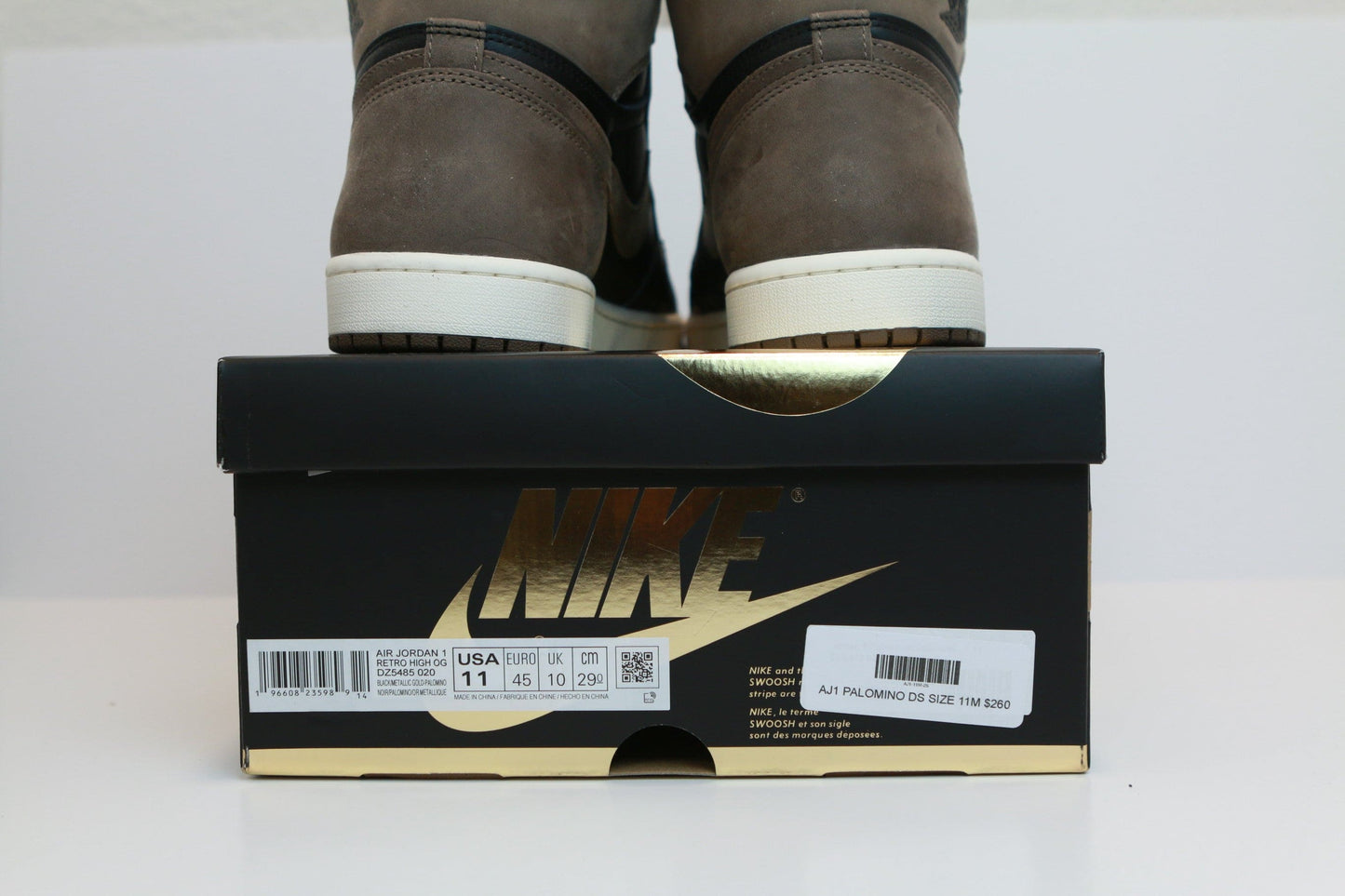 AJ1 PALOMINO DS SIZE 11M