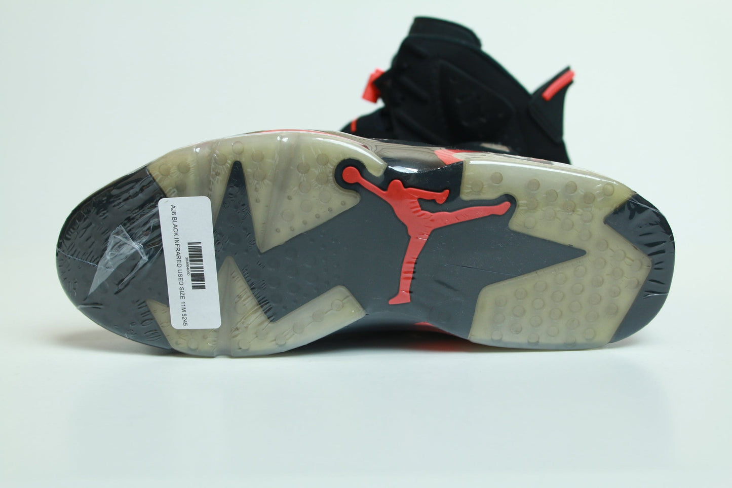AJ6 BLACK INFRARED USED SIZE 11M