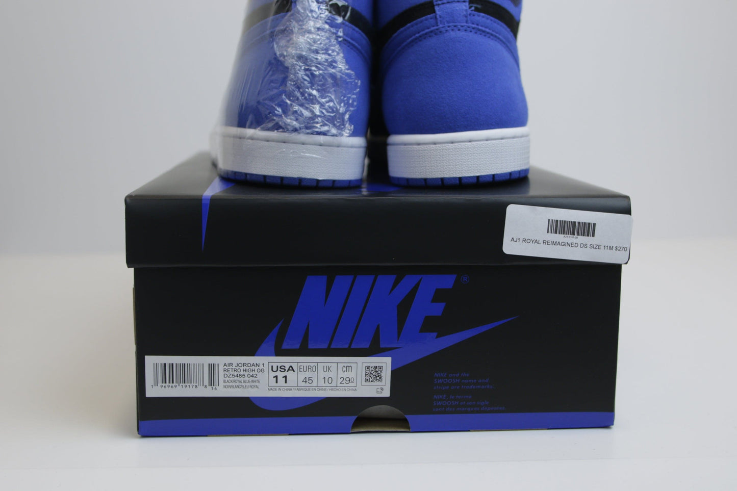 AJ1 ROYAL REIMAGINED DS SIZE 11M