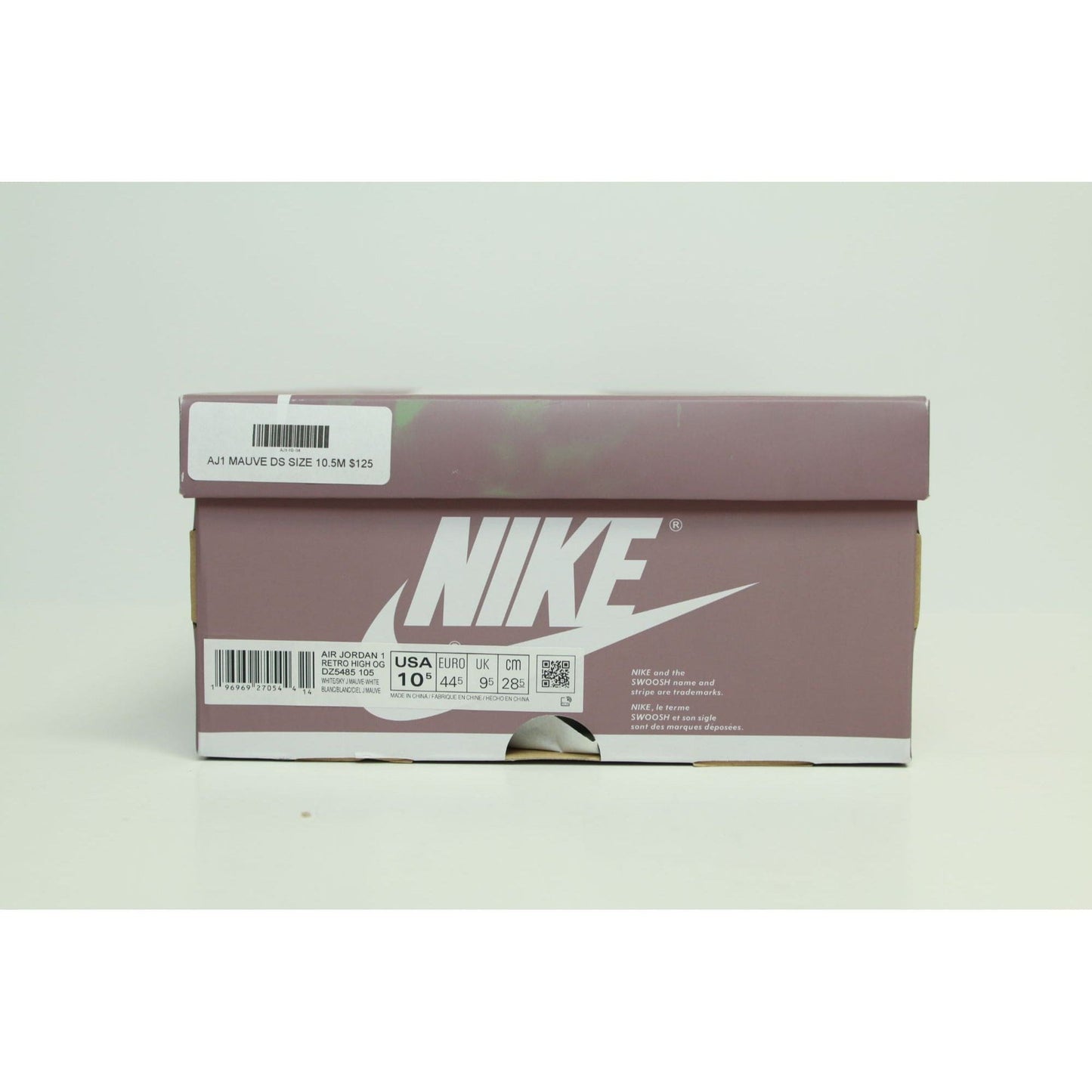 AJ1 MAUVE DS SIZE 10.5M