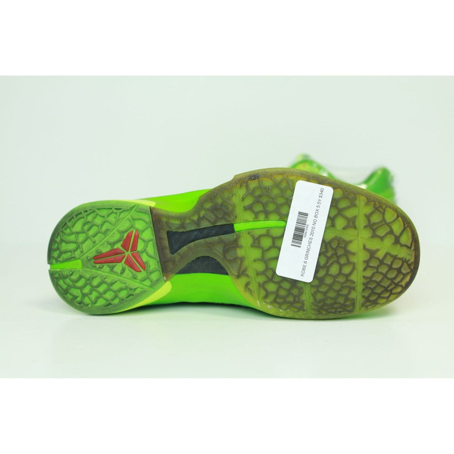 KOBE 6 GRINCHES 2010 NO BOX 5.5Y