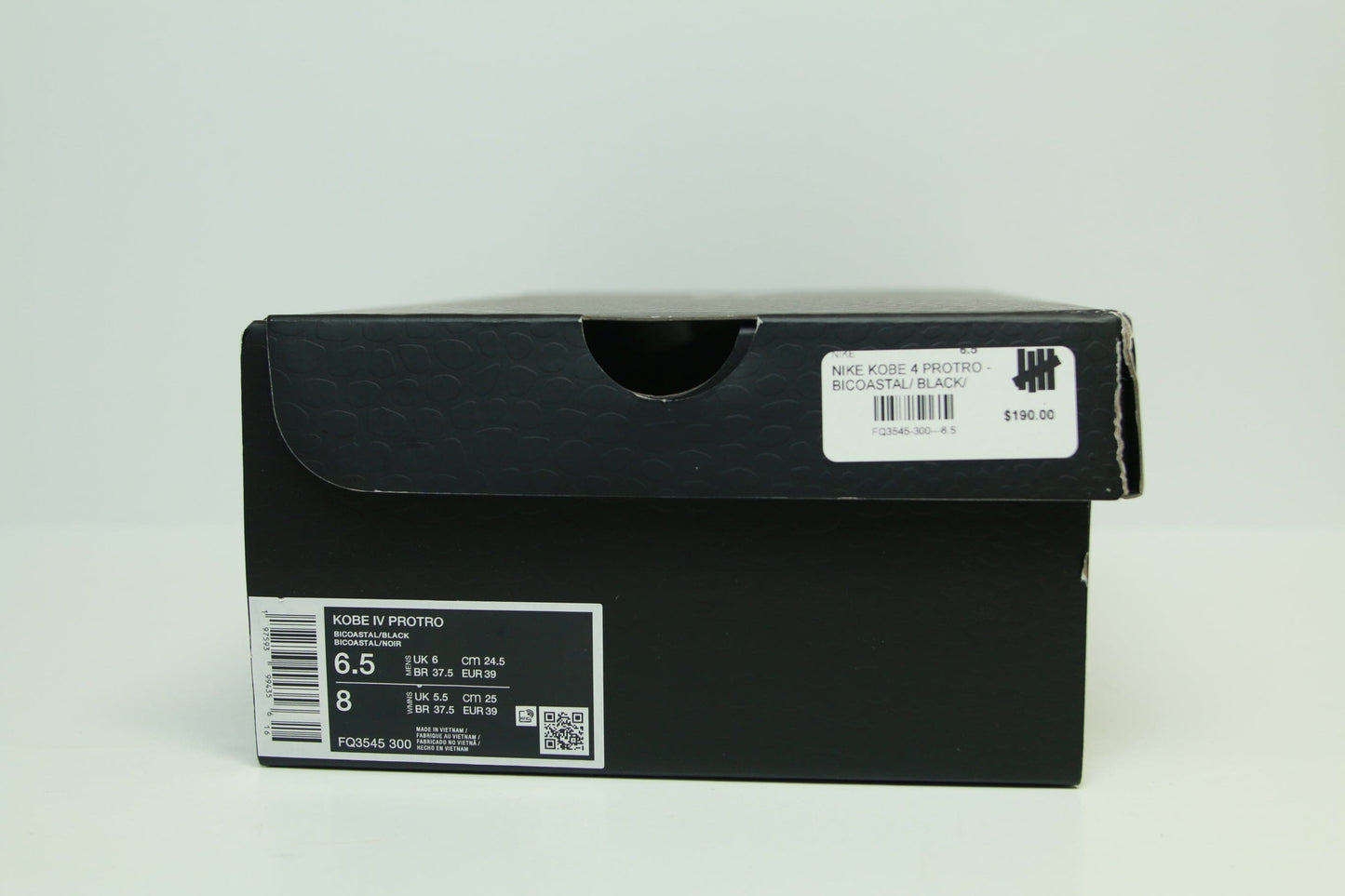 KOBE 4 GIRL DAD DS SIZE 6.5Y