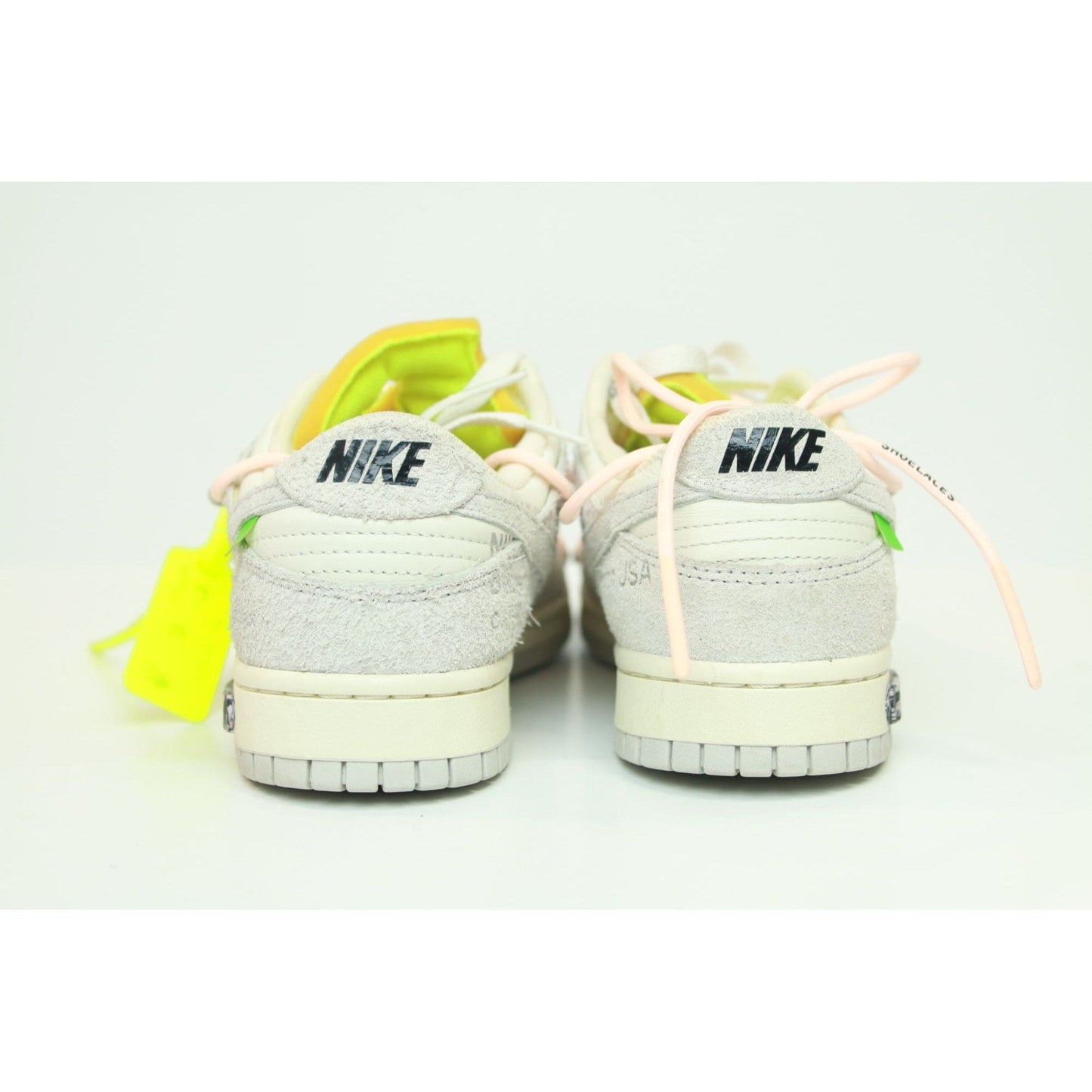 OFF WHITE X NIKE DUNK LOW LOT 12 USED SIZE 9M