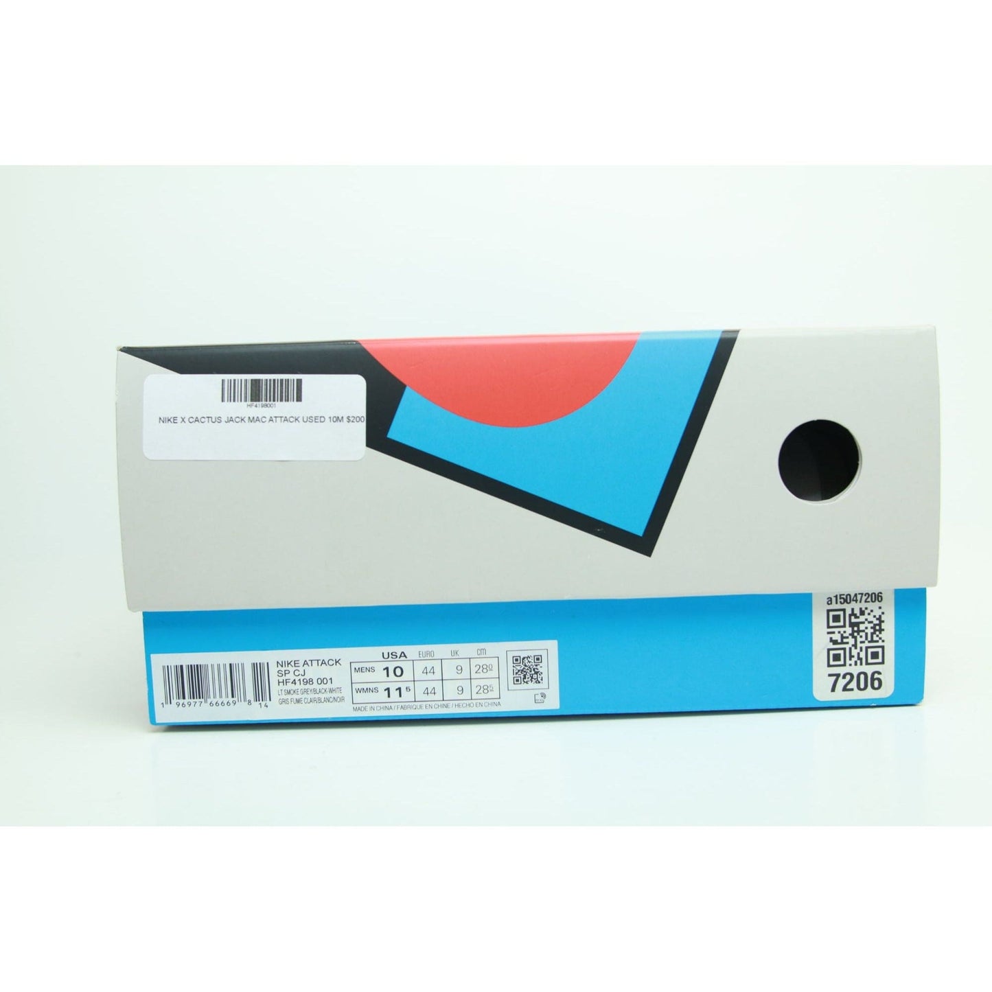 NIKE X CACTUS JACK MAC ATTACK USED 10M